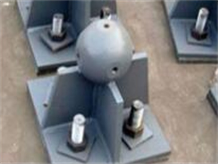 广安螺栓球网架支座