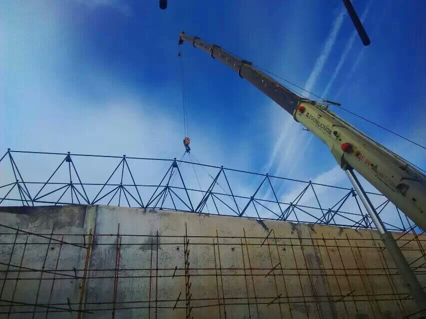 广安食堂网架结构工程