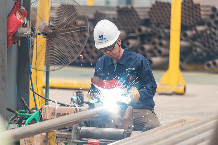 广安网架焊接车间